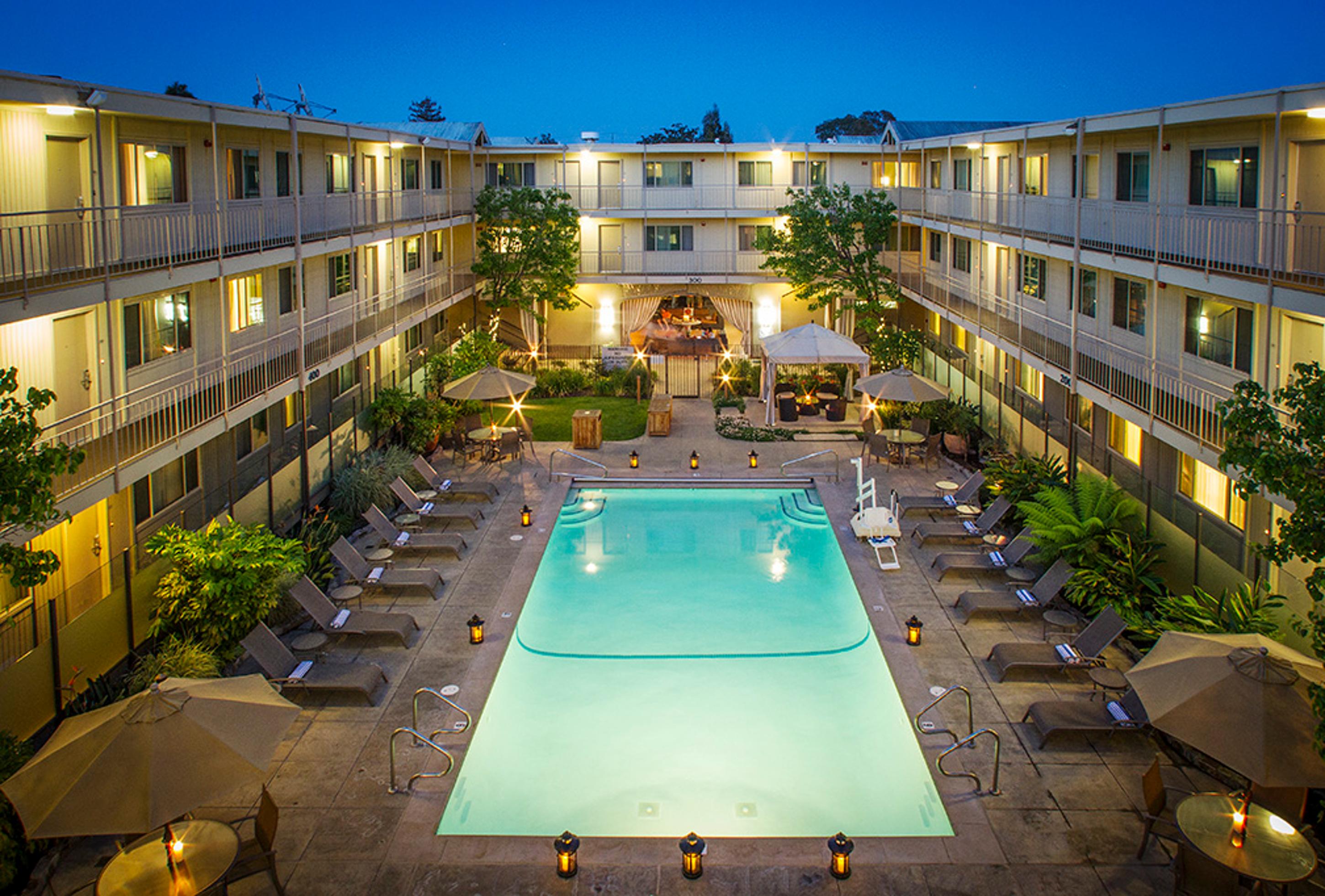 Marin Suites Hotel Corte Madera Eksteriør billede